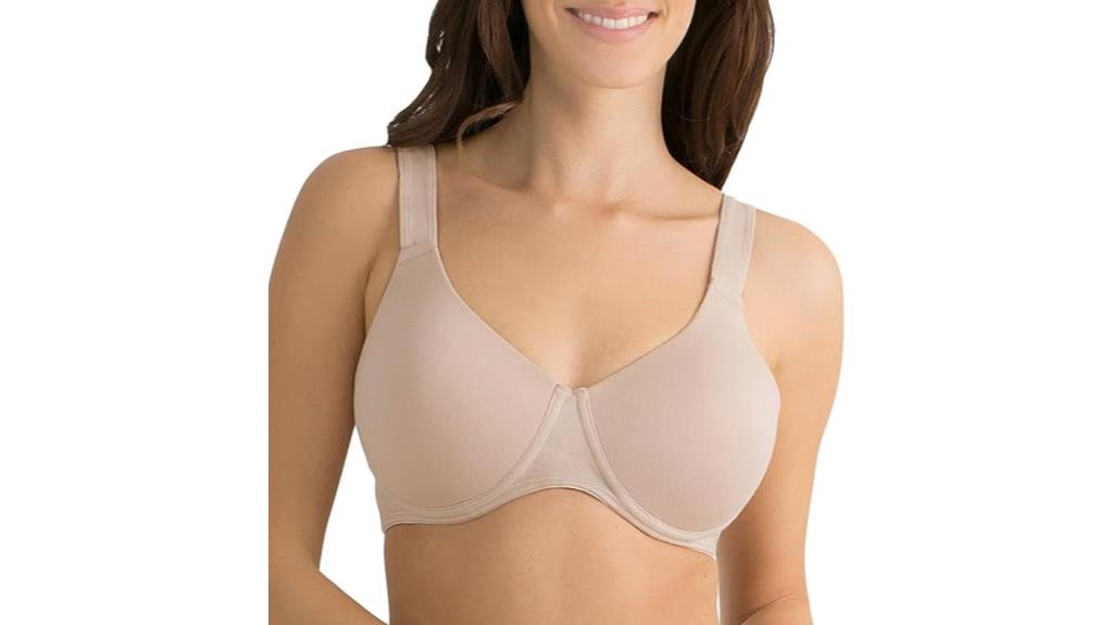 comfortable wireless cotton bra