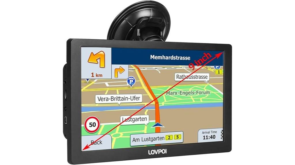 commercial truck gps navigation