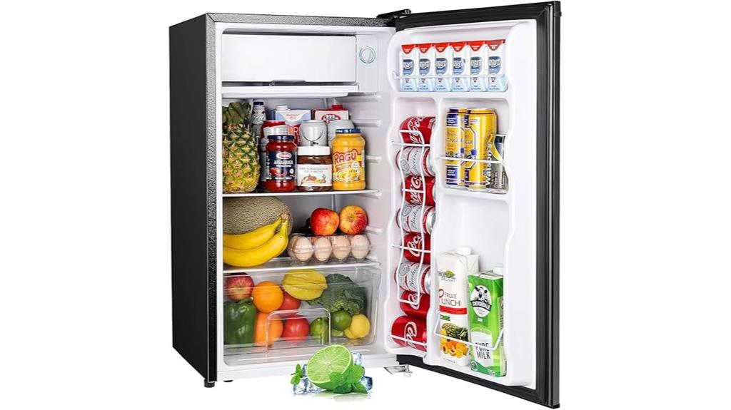 compact 3 2 cu ft mini fridge