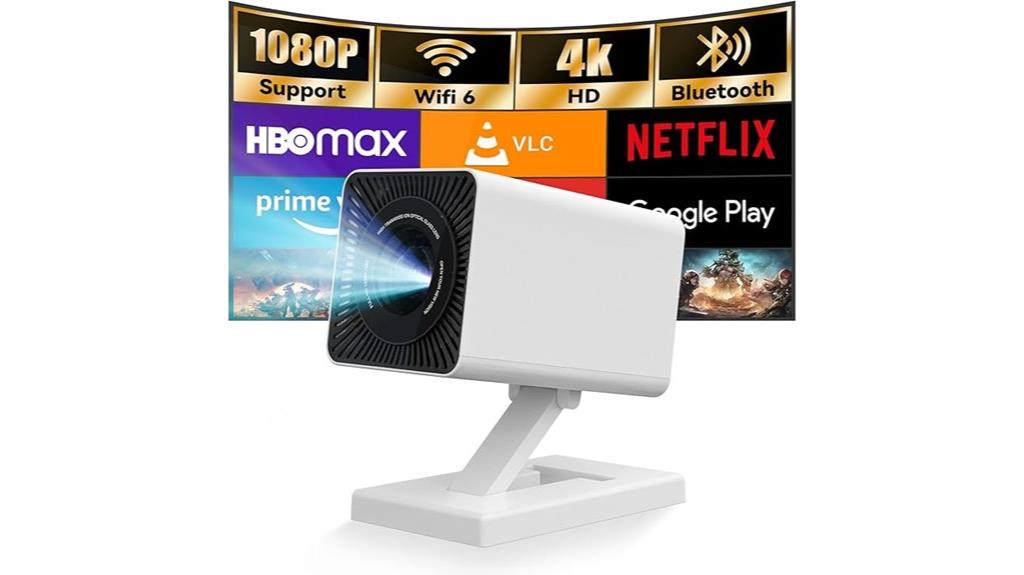 compact 4k wifi projector
