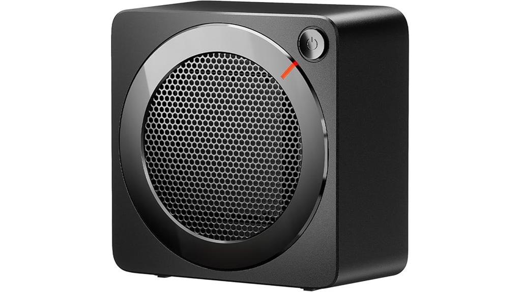 compact ceramic space heater