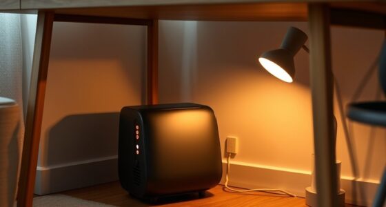 compact desk space heaters