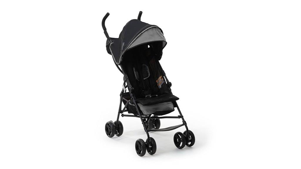 compact foldable travel stroller