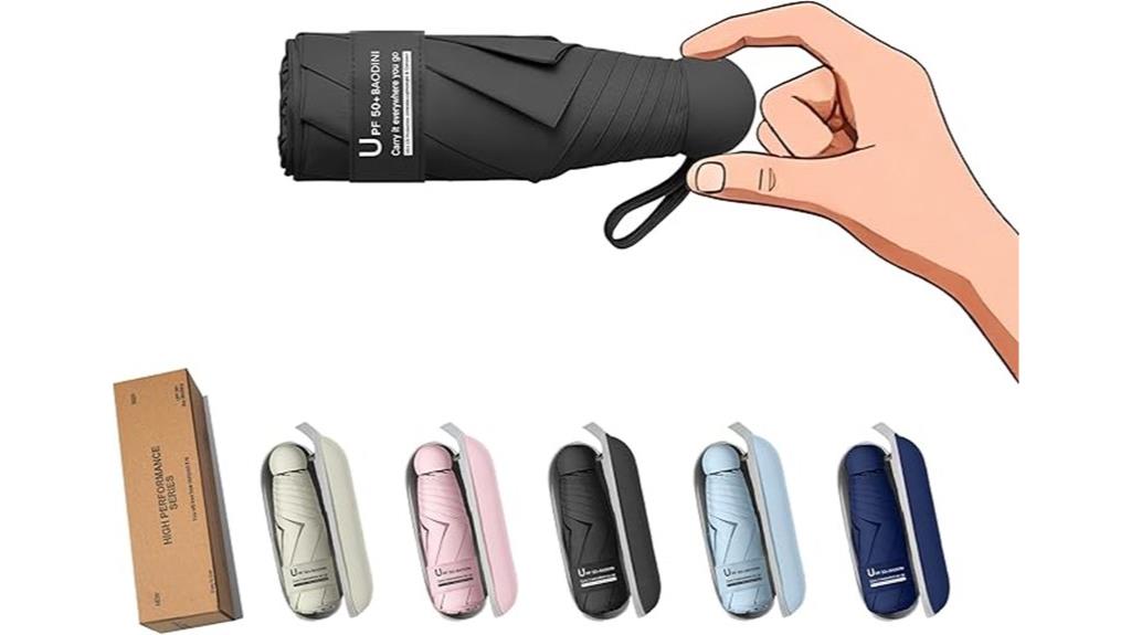 compact portable travel umbrella
