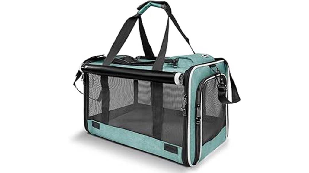compact puppy travel bag