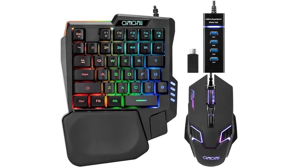 compact usb keyboard and mouse