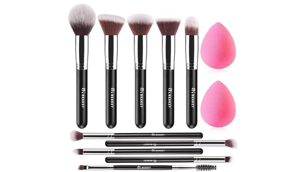 complete makeup brush set