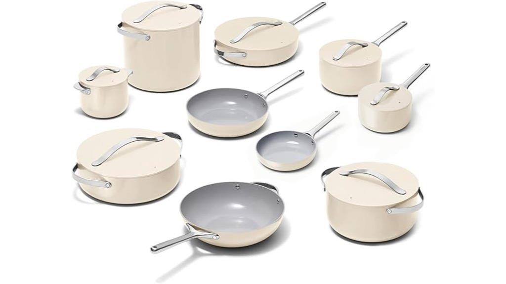 complete nonstick ceramic cookware