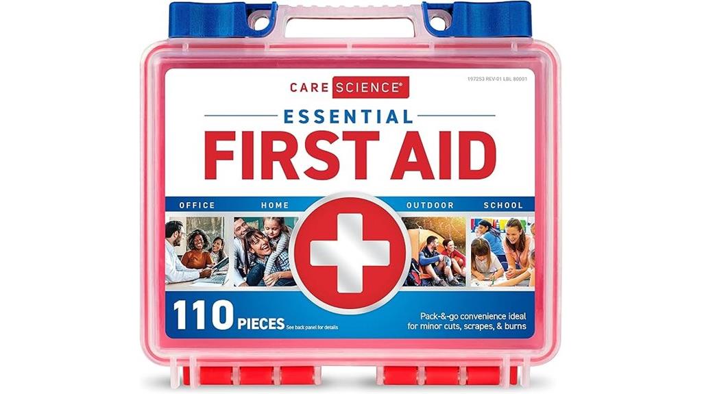 comprehensive 110 piece first aid