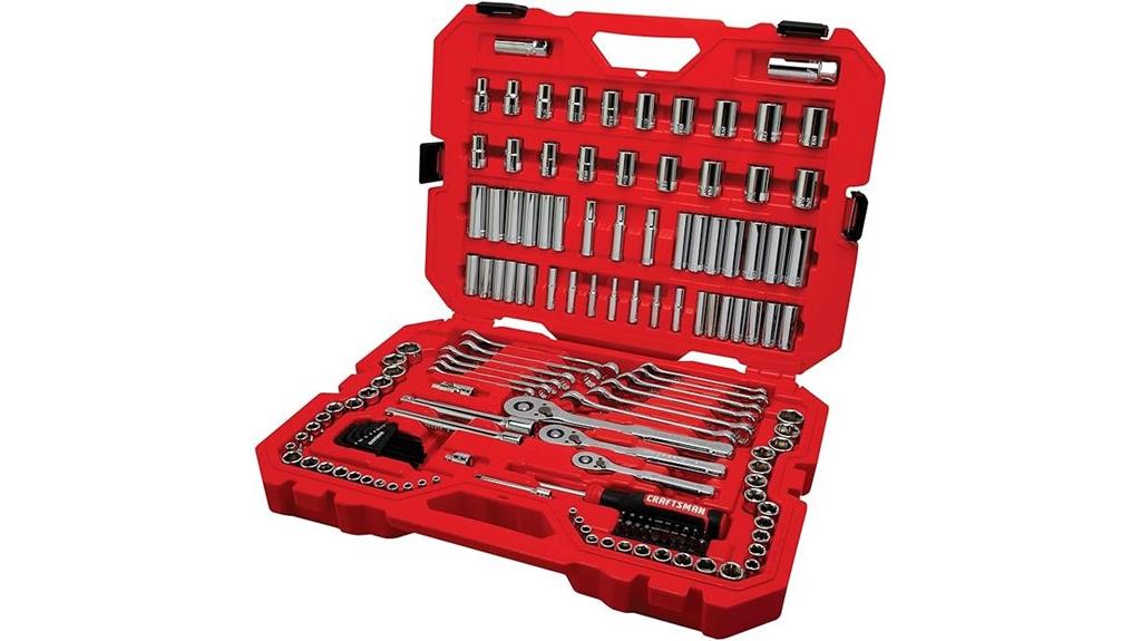 comprehensive 159 piece wrench set
