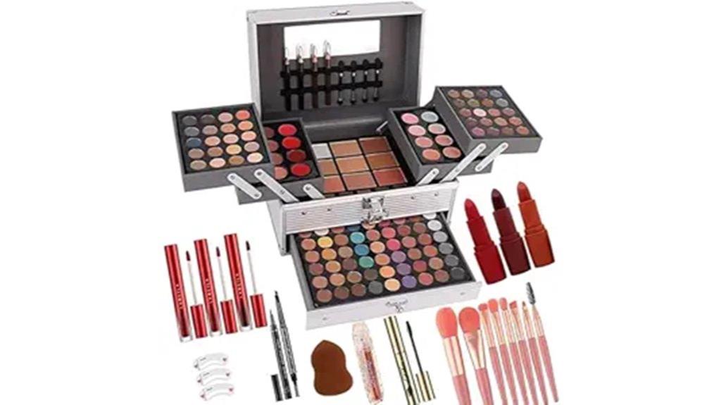 comprehensive women s makeup set