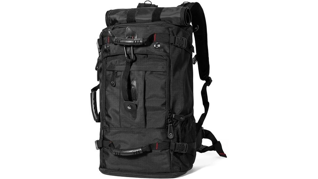 convertible travel backpack with laptop