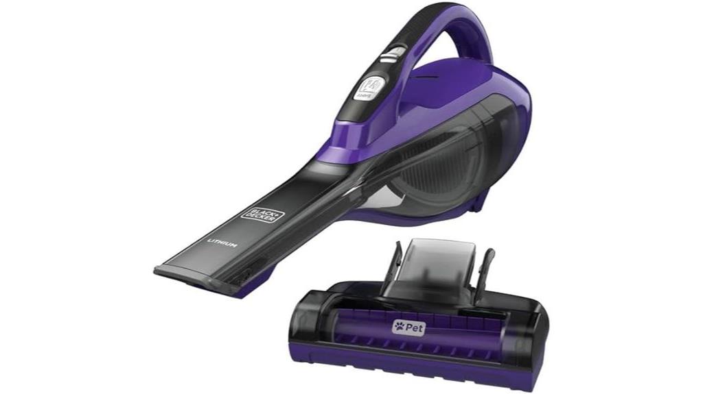 cordless handheld pet vacuum