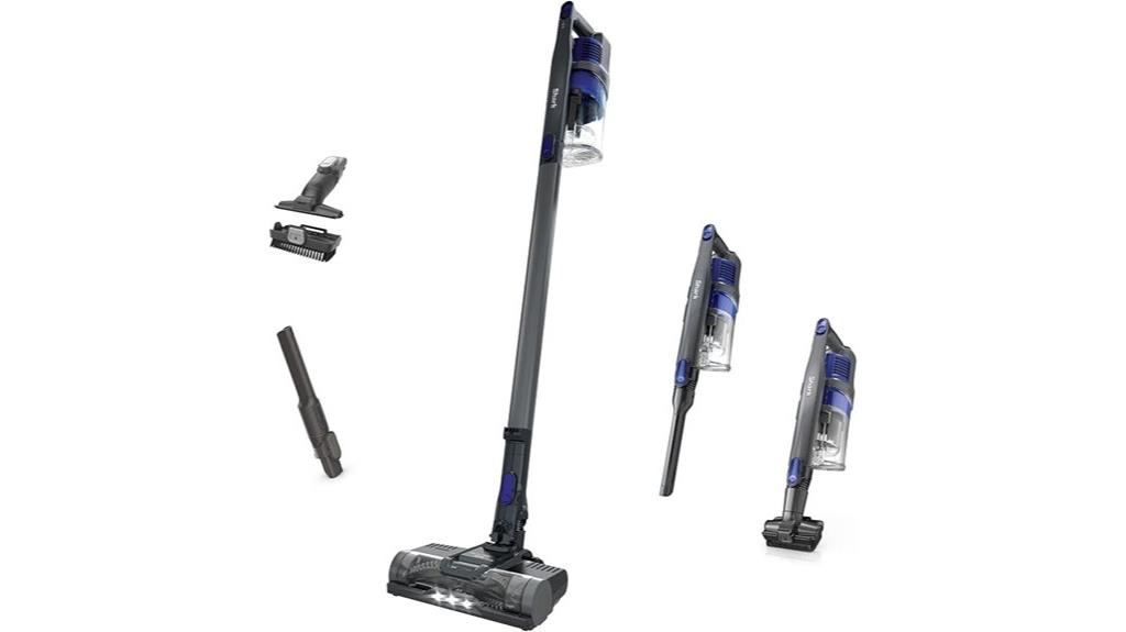 cordless shark vacuum with led