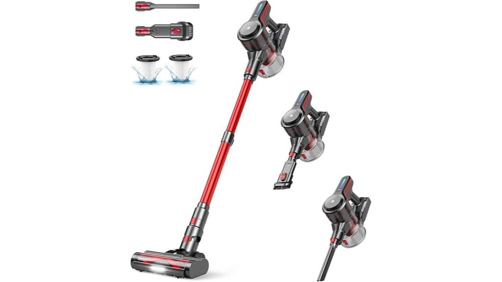 cordless stick vacuum powerful