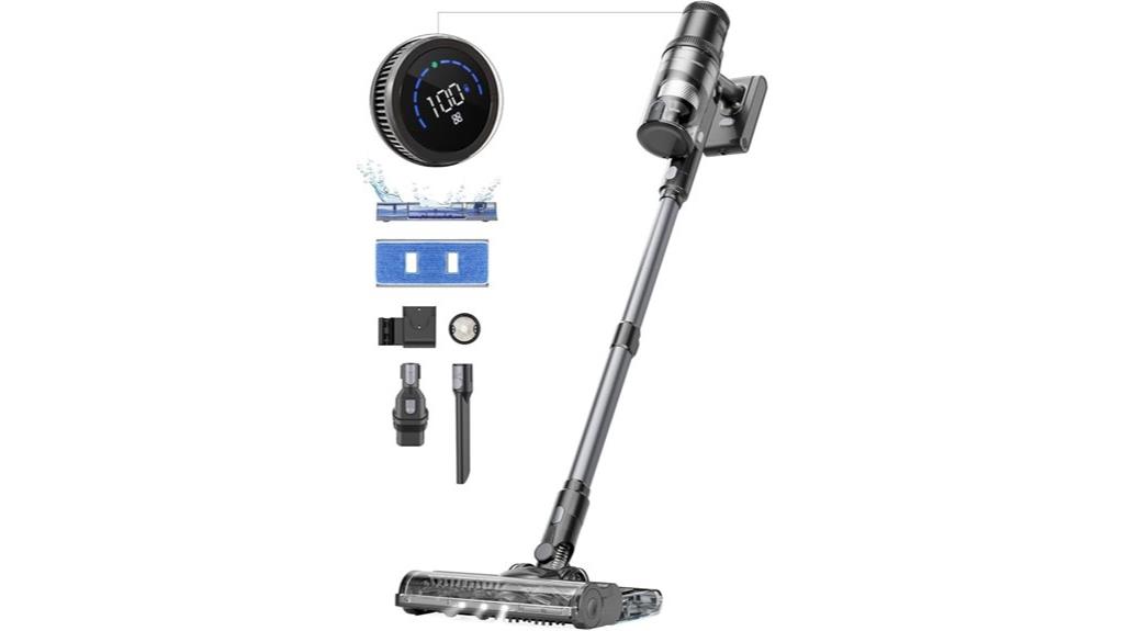 cordless vacuum with mopping