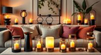 cozy fragrant candle warmer lamps