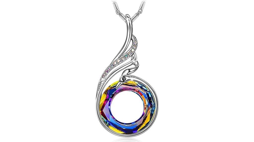 crystal austria necklace gift