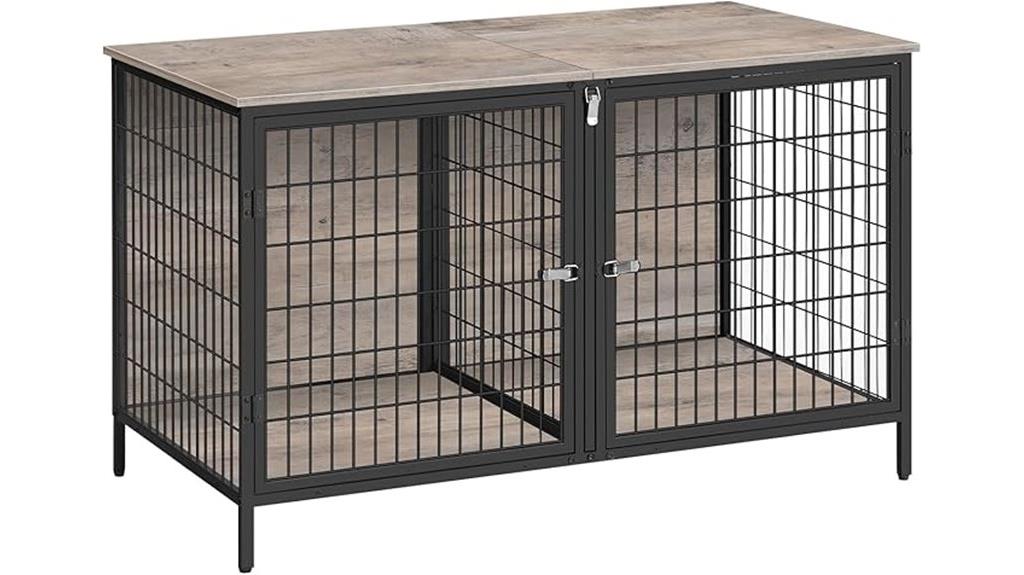 dog crate with divider