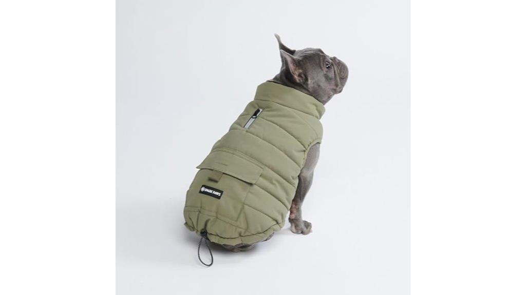 dog winter jacket medium large