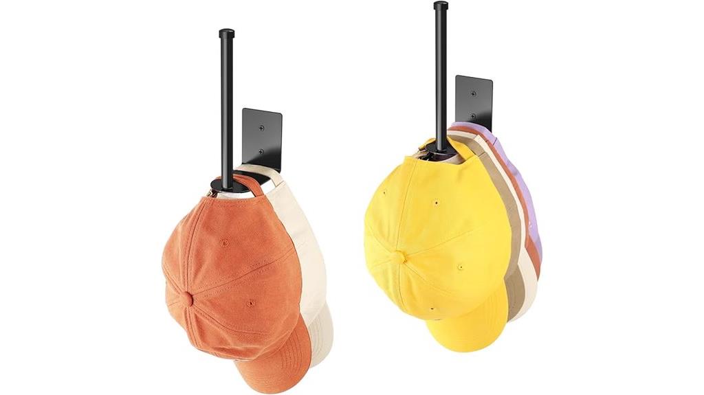 double hat rack pack