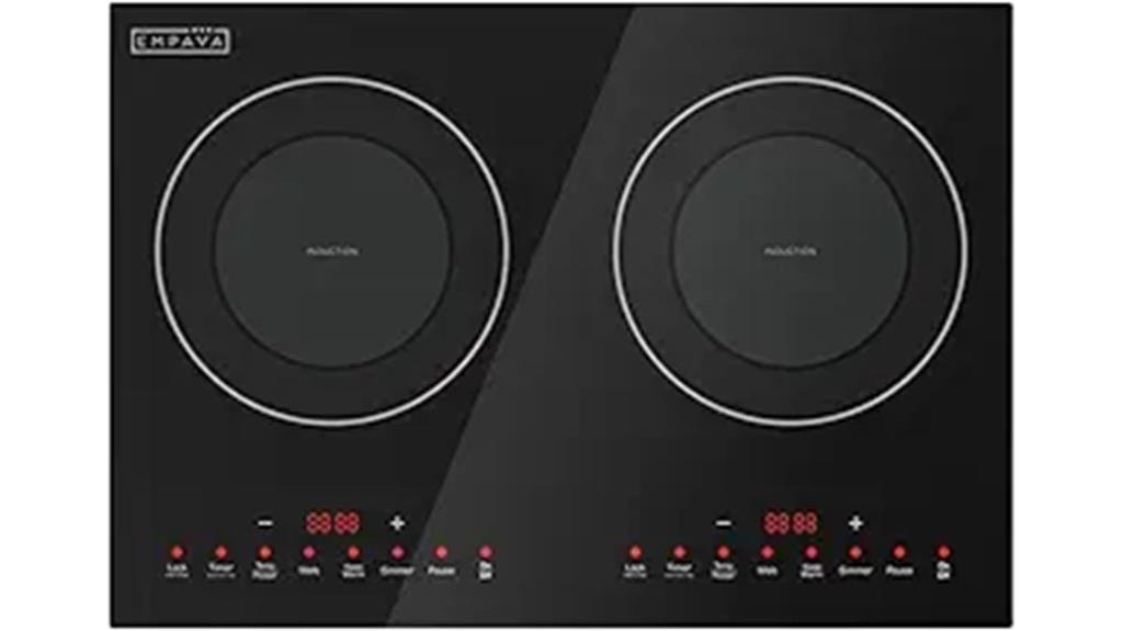 dual burner induction cooker