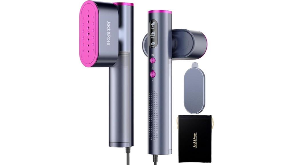 dual function portable clothing steamer