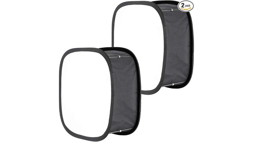 dual led panel softboxes