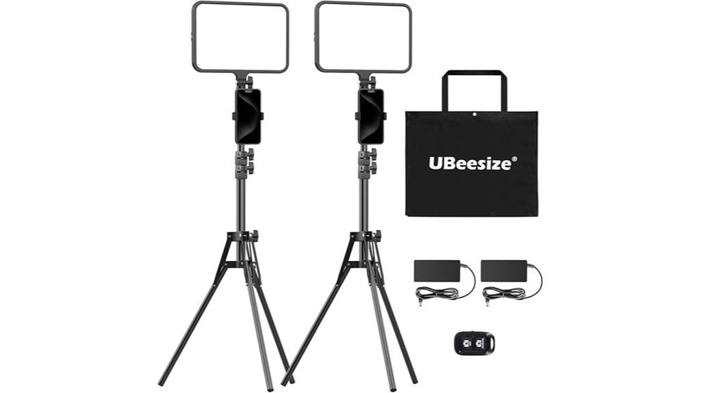dual led photography lights