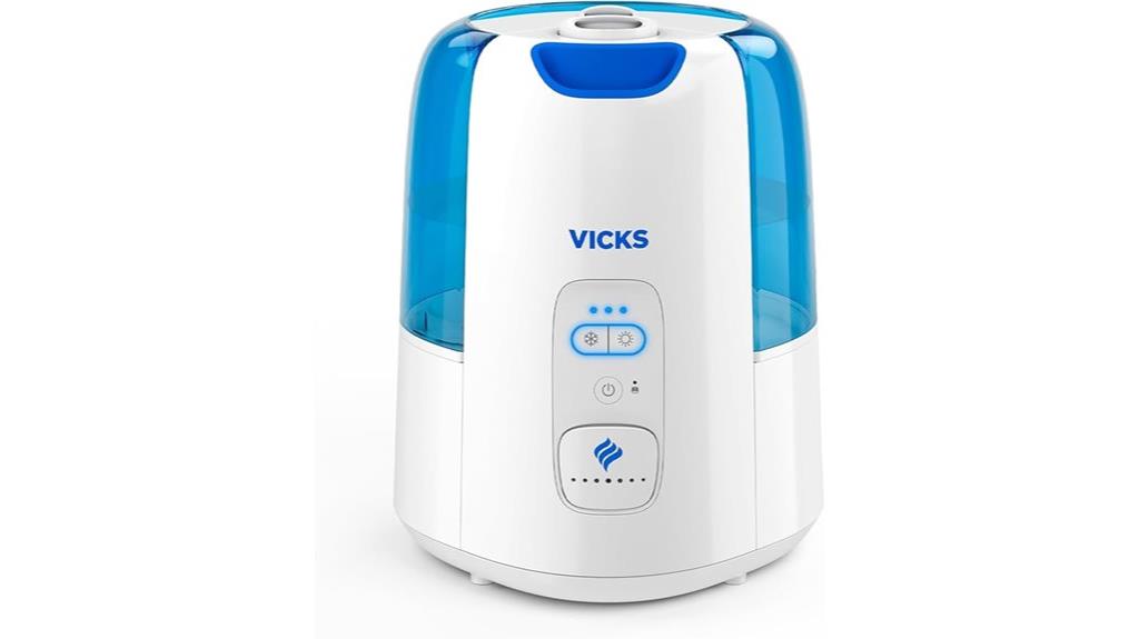 dual mist humidifier option