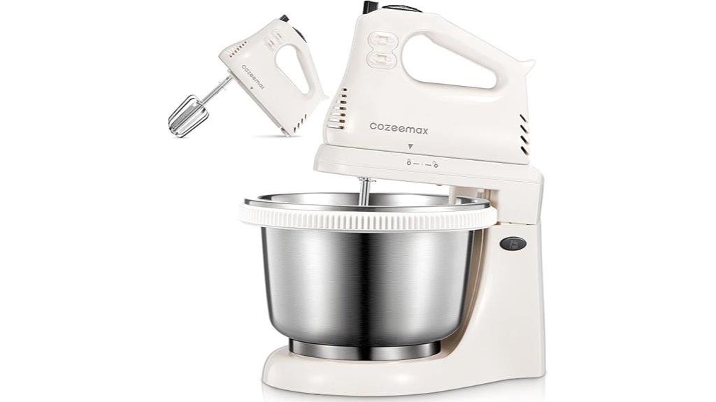 dual purpose mixer and bowl