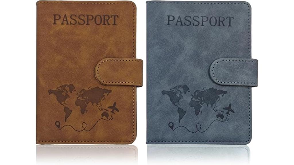 dual rfid passport holders