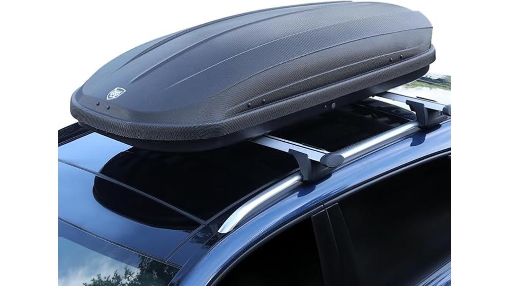 dual side opening roof box