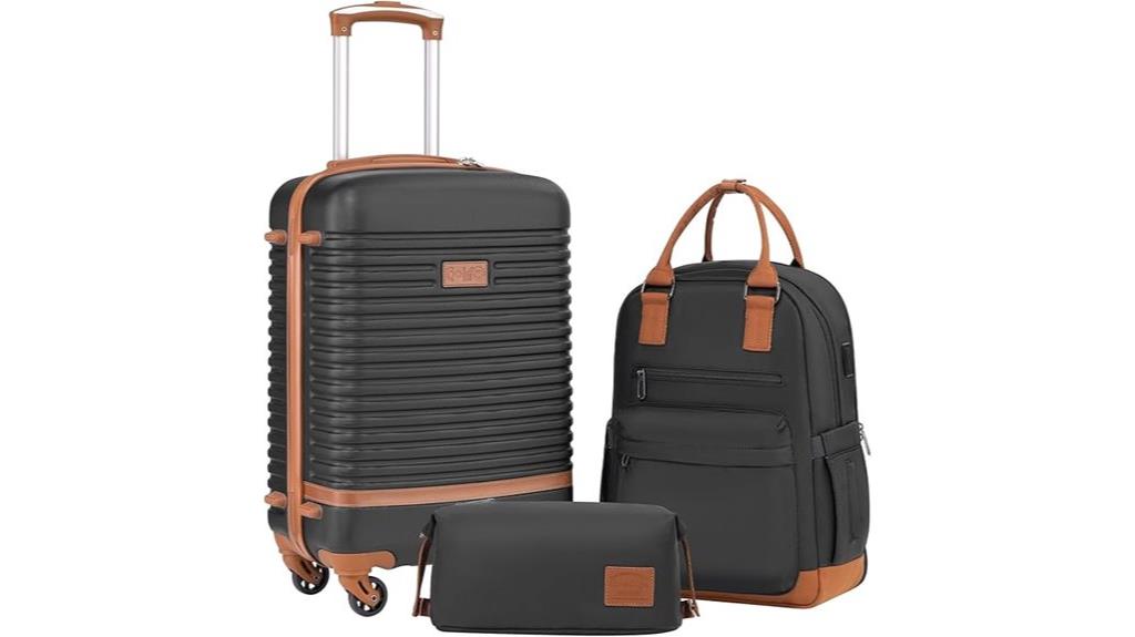 durable spinner luggage set
