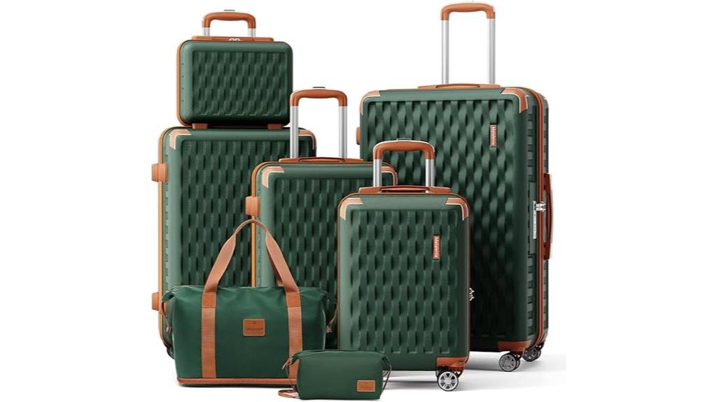 durable spinner tsa luggage