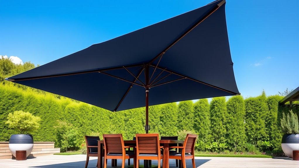 durable weather resistant umbrella