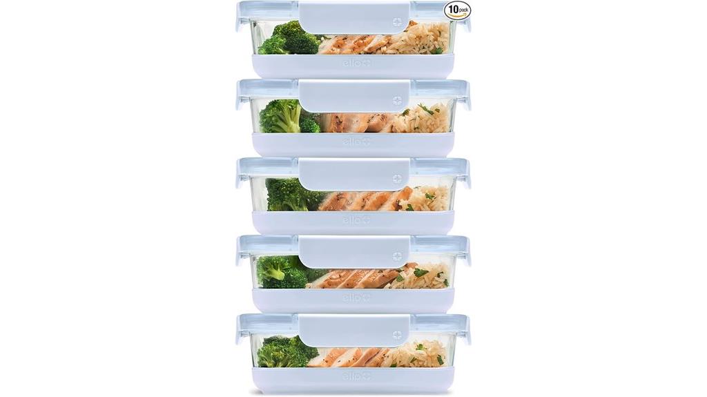 duraglass meal prep set