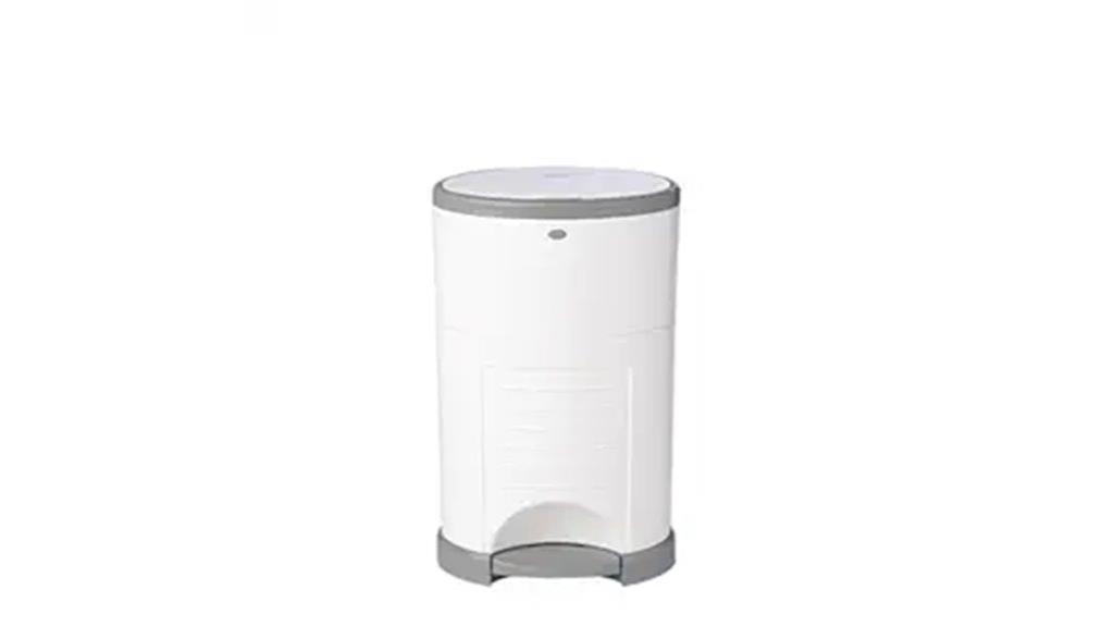 eco friendly white diaper pail