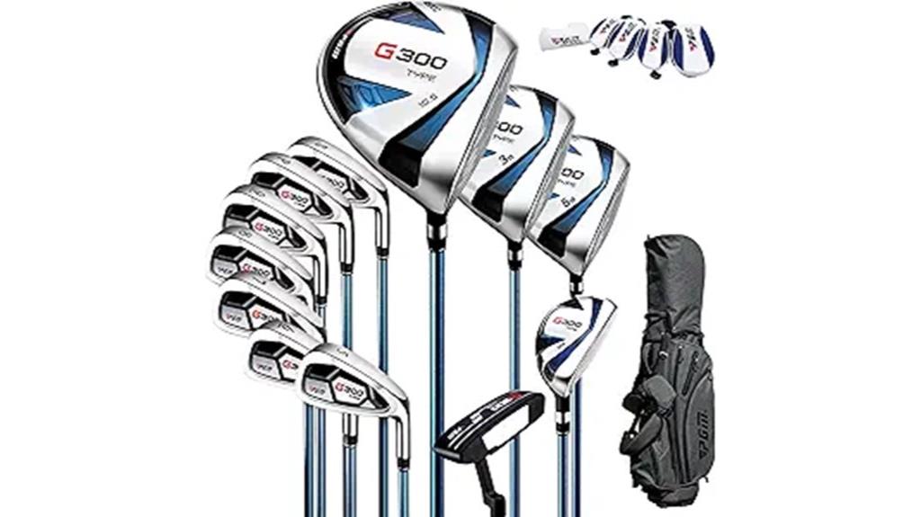eighteen piece golf equipment