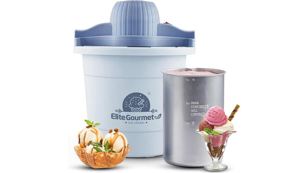 electric 4 quart ice cream maker