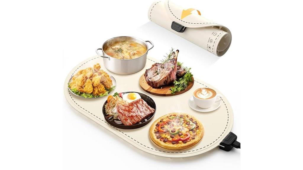 electric food warming pad