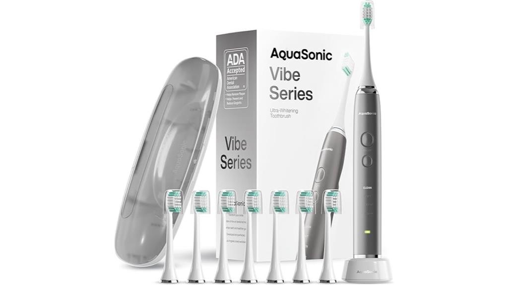electric toothbrush with multiple heads