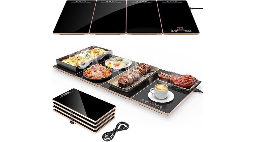 electric warming tray options