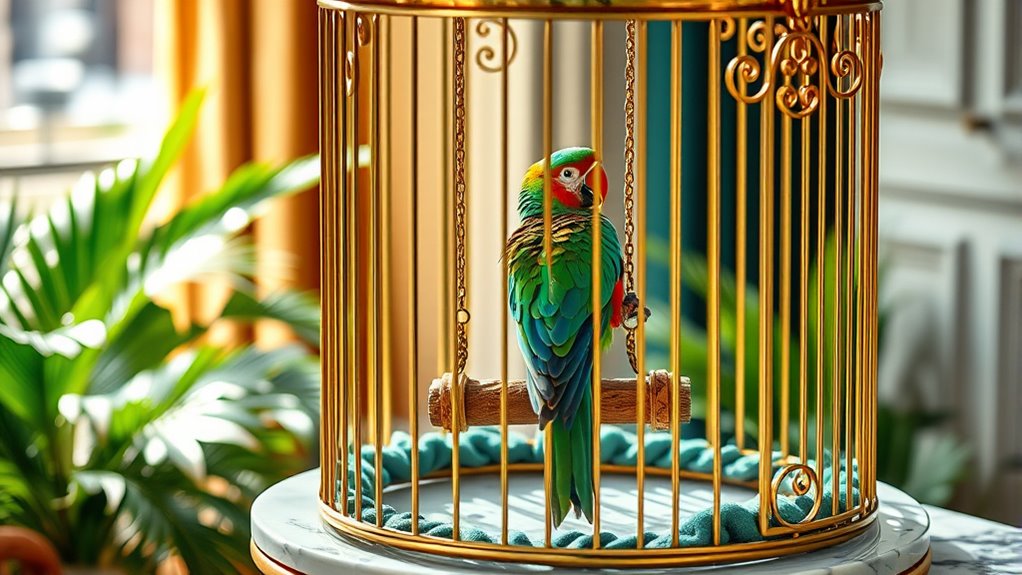 elegant luxury bird cages