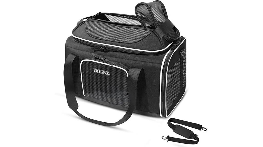 expandable carrier for small pets