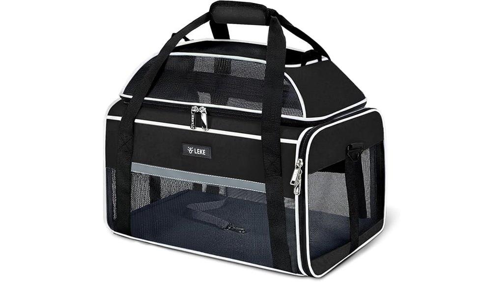 expandable pet carrier for small animals
