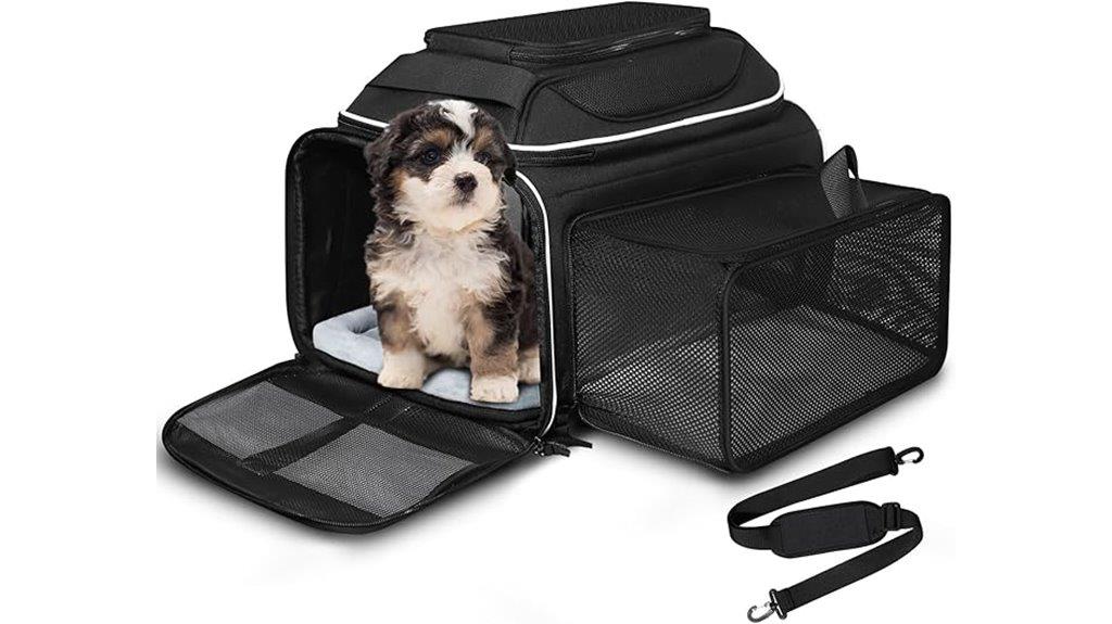 expandable small pet carrier