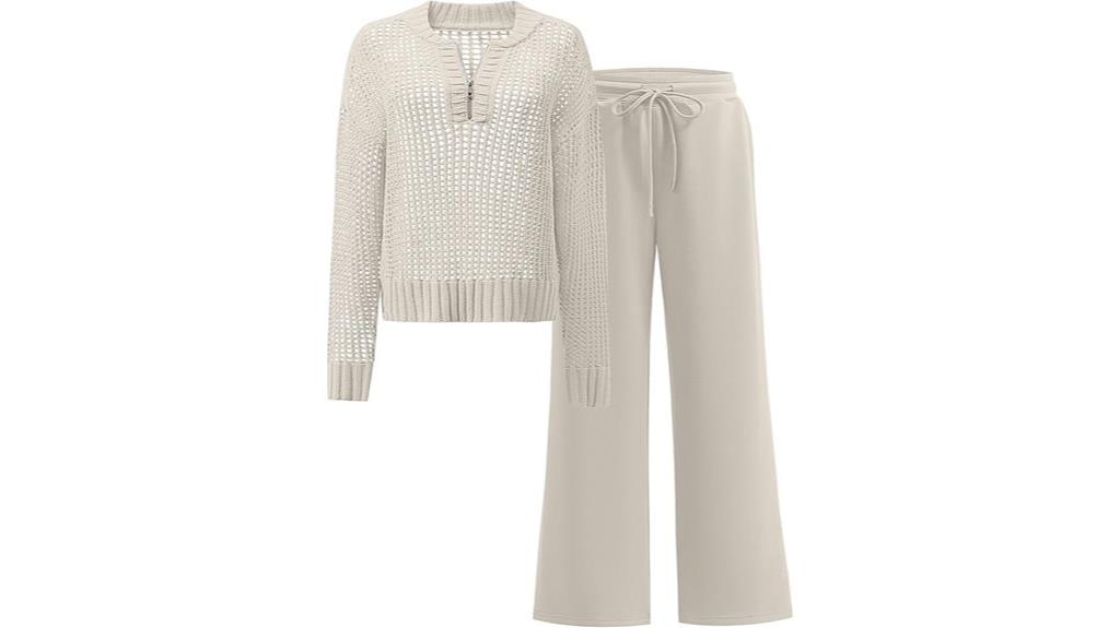 fall crochet knit sets