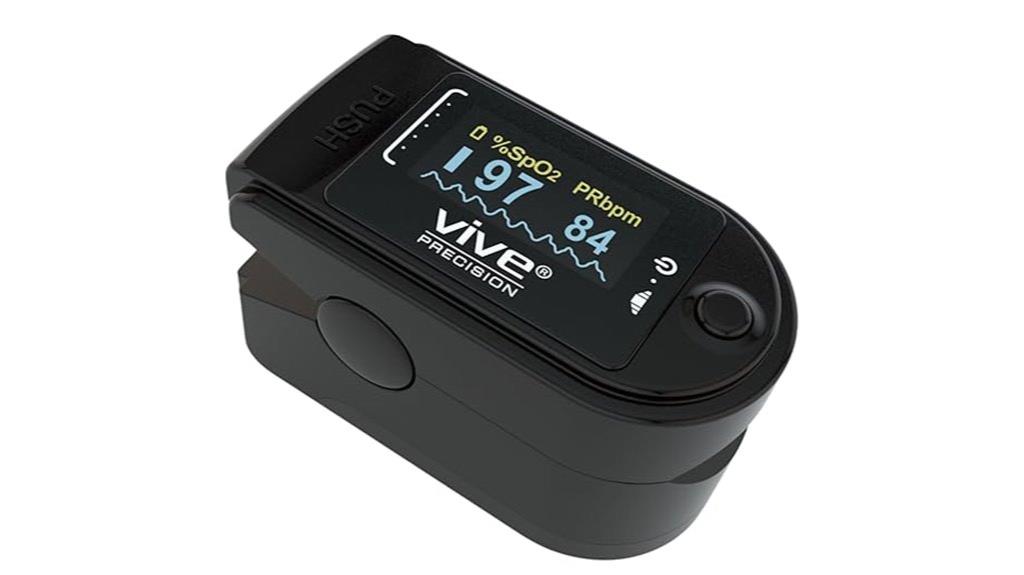 fingertip led pulse oximeter
