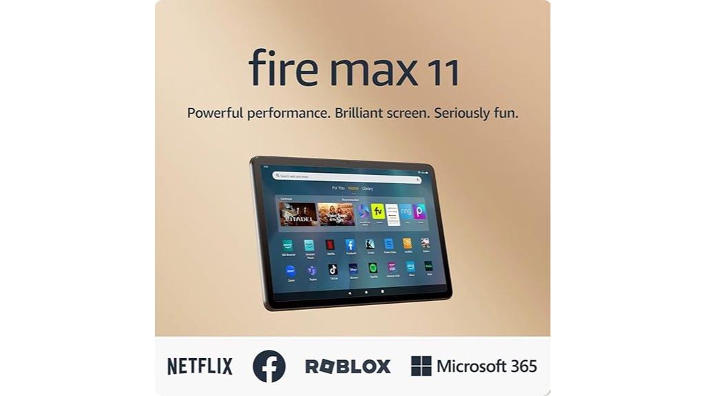 fire max 11 tablet